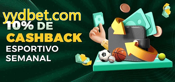 10% de bônus de cashback na yydbet.com