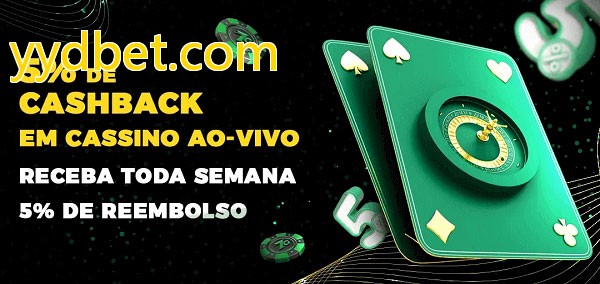 Promoções do cassino ao Vivo yydbet.com